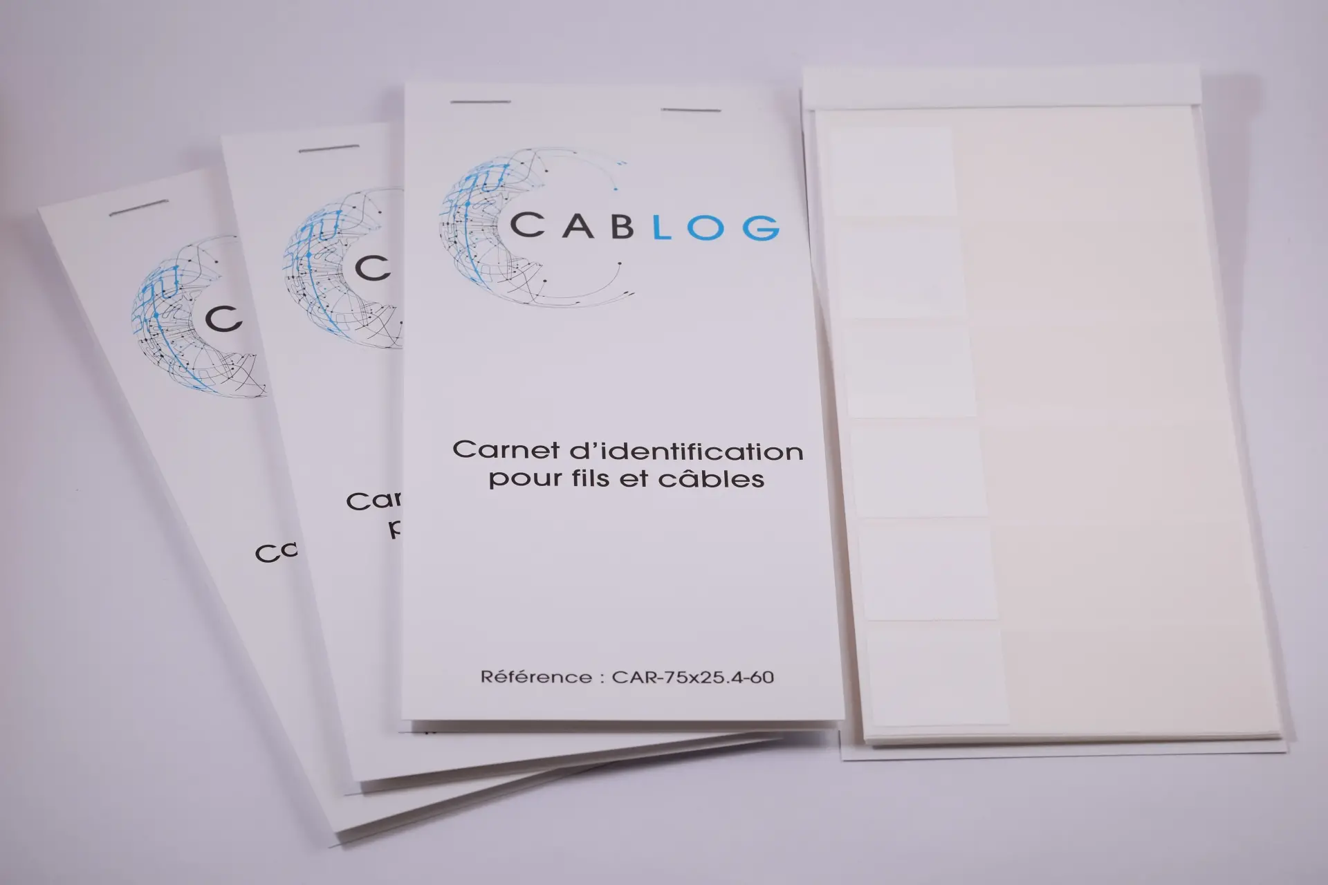 Carnets marquage fils cable cablog