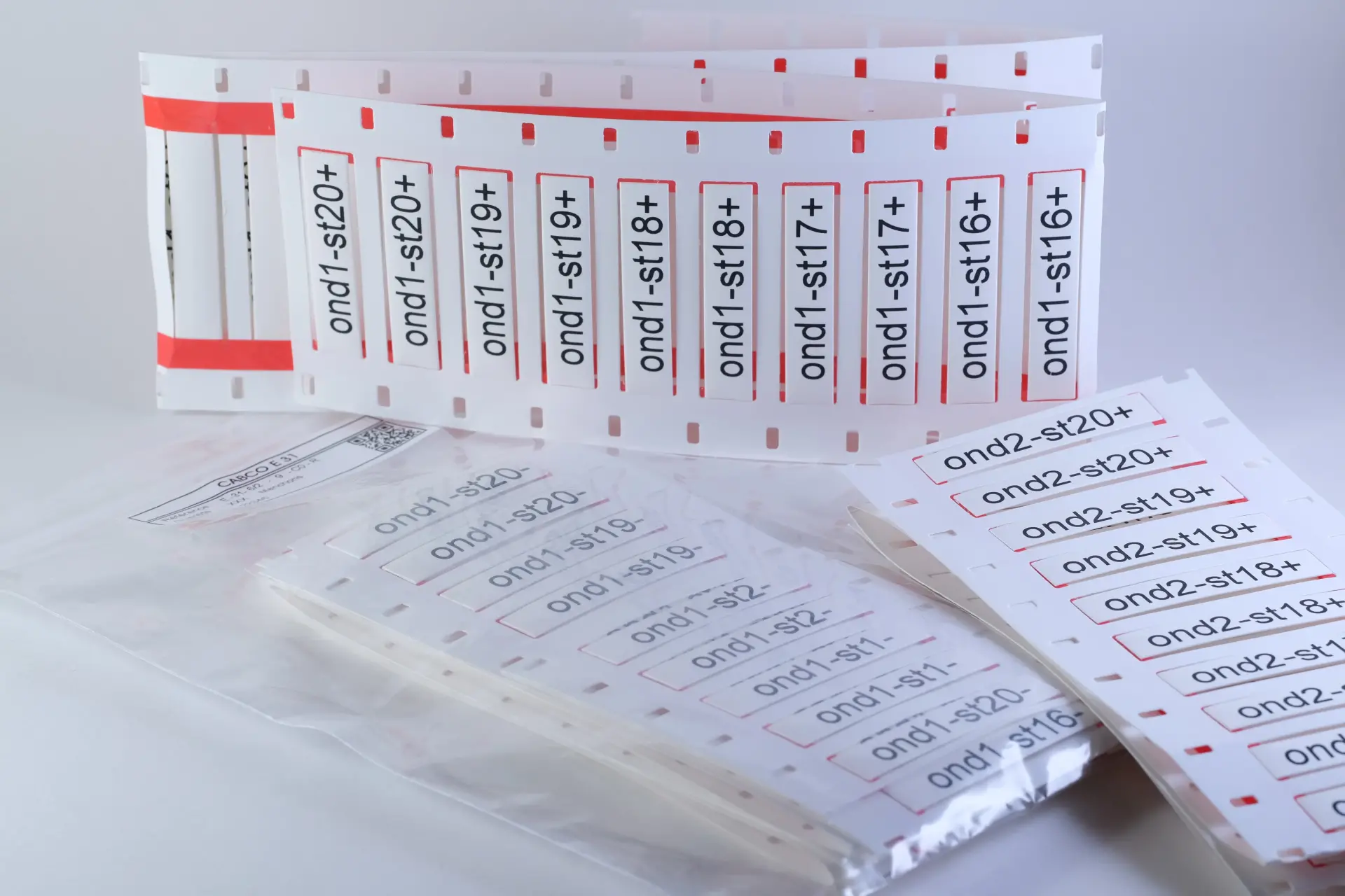 Kit gaines thermoretractables imprimees cablog 1